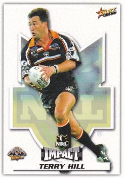 2001 Select Impact #111 Terry Hill Front